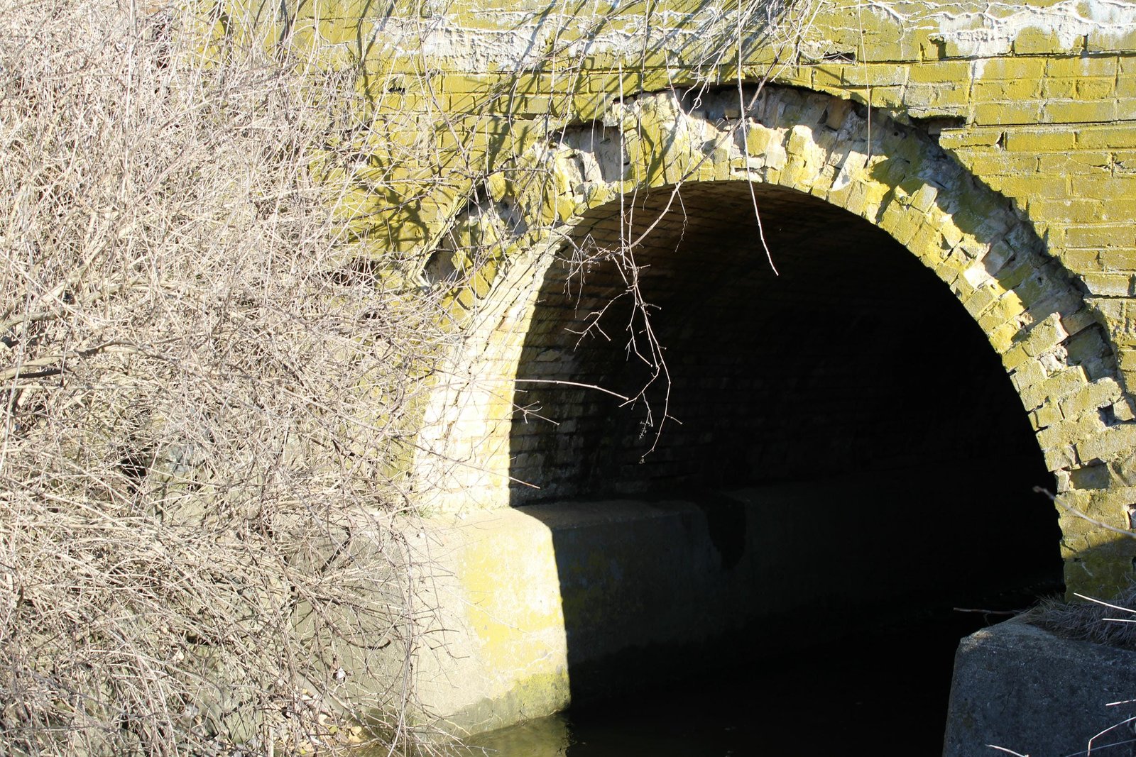 West abutment